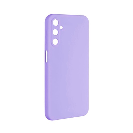 Silicone Case with Camera Shield for Samsung Galaxy A24 5g Purple